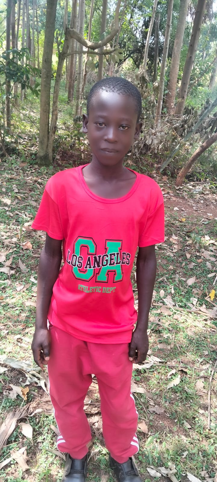 Stephen Ochieng, a student seeking educational sponsorship